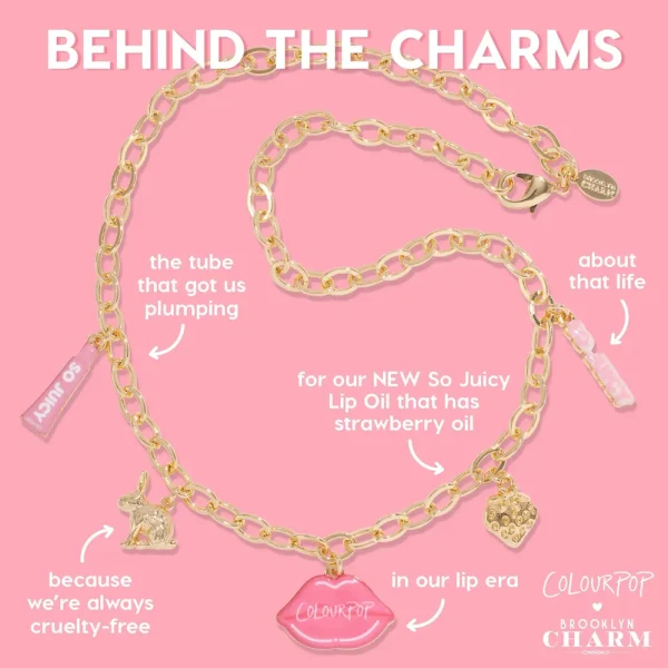Brooklyn Charm x ColourPop Necklace On Sale - Image 3