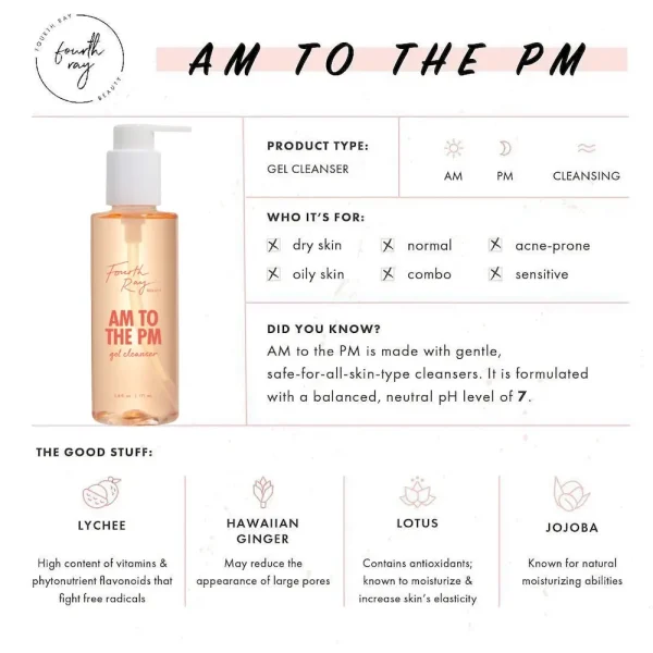AM to the PM Gel Cleanser High Quality - Image 3