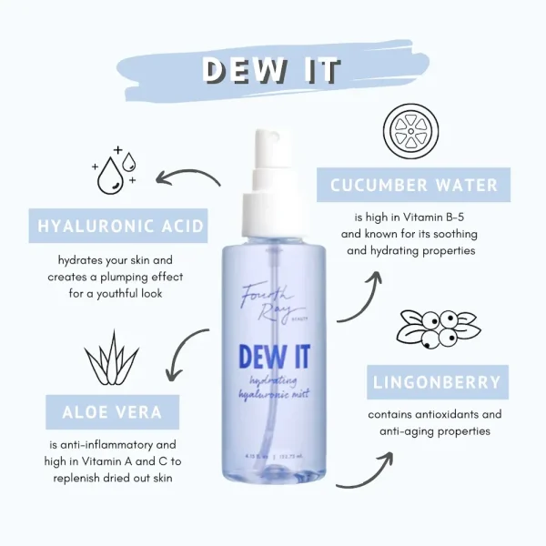 Dew It Hydrating Face Mist Best Seller - Image 4